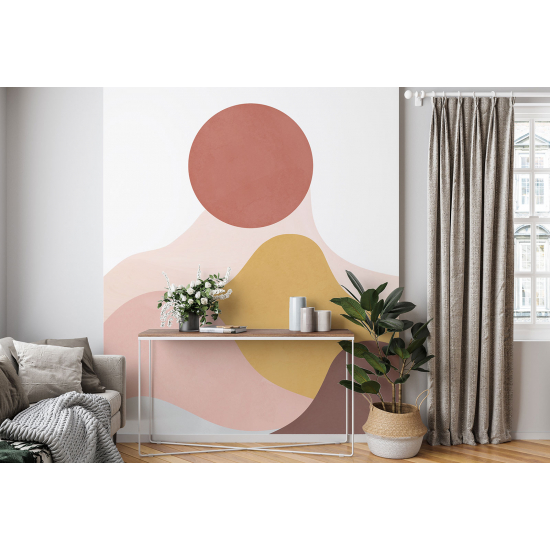 Papel pintado panorámico - Paisaje Boho