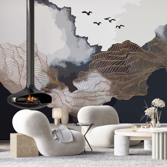 Papel pintado panorámico - Paisaje Diseño