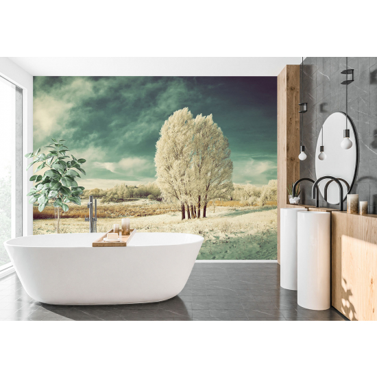 Papel pintado panorámico - Paisaje Invierno