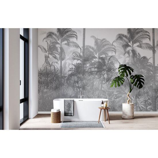 Papel pintado panorámico - Palmeras