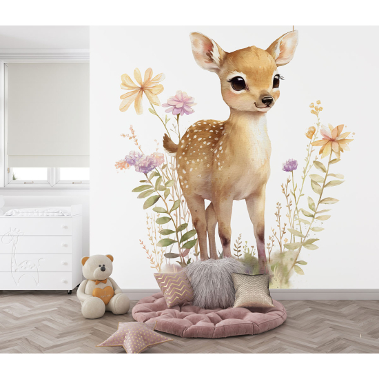 Papel pintado panorámico para niños - Infantil - Bichette