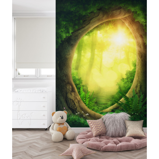 Papel pintado panorámico para niños - Infantil - Bosque