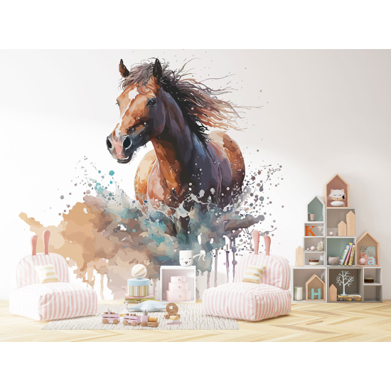 Papel pintado panorámico para niños - Infantil - Caballo