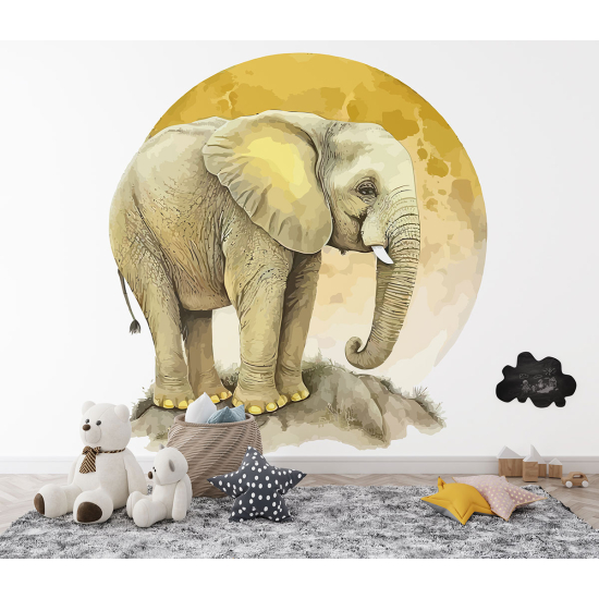 Papel pintado panorámico para niños - Infantil - Elefante