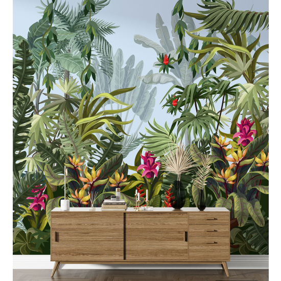 Papel pintado panorámico para niños - Infantil - Jungla