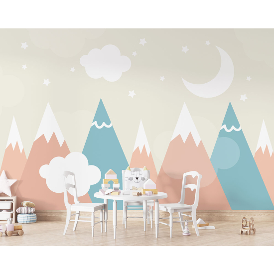 Papel pintado panorámico para niños - Infantil - Paisaje