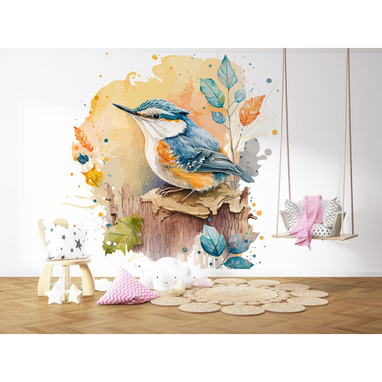 Papel pintado panorámico para niños - Infantil - Pájaro