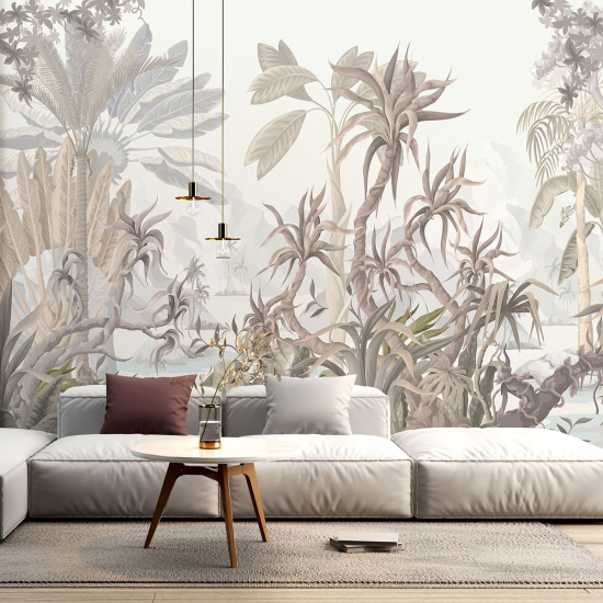 Papel pintado panorámico para niños - Infantil - Selva tropical