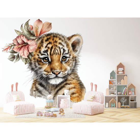 Papel pintado panorámico para niños - Infantil - Tigre