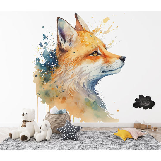 Papel pintado panorámico para niños - Infantil - Zorro