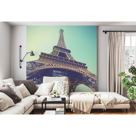 Papel pintado panorámico - París Torre Eiffel