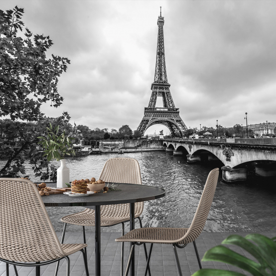 Papel pintado panorámico - París Torre Eiffel