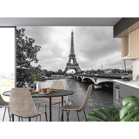 Papel pintado panorámico - París Torre Eiffel