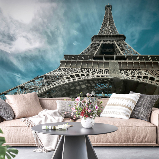 Papel pintado panorámico - París Torre Eiffel