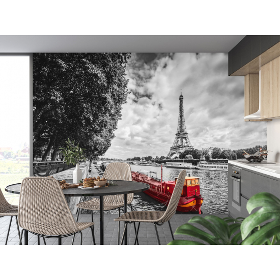 Papel pintado panorámico - París torre Eiffel