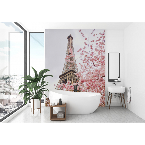 Papel pintado panorámico - París Torre Eiffel