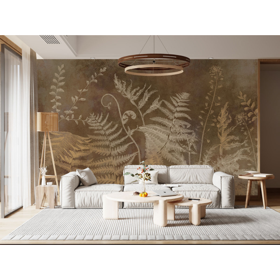 Papel pintado panorámico - Plantas silvestres
