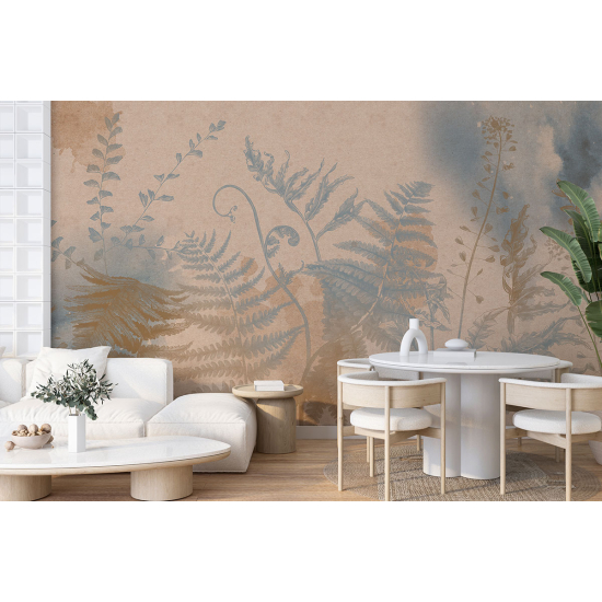 Papel pintado panorámico - Plantas silvestres