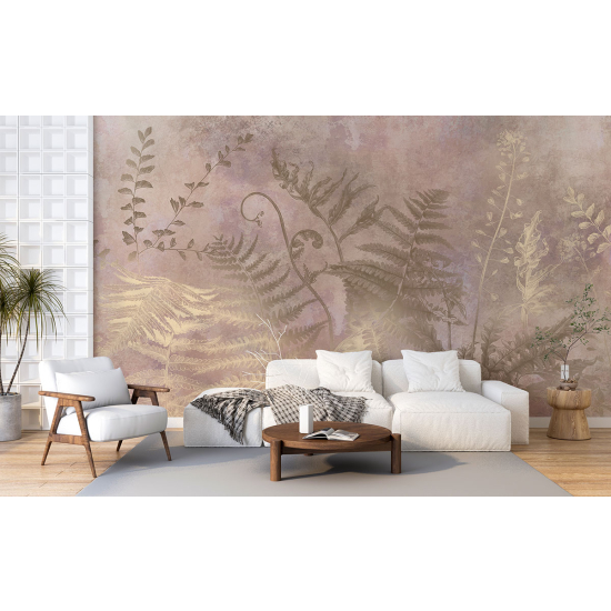 Papel pintado panorámico - Plantas silvestres