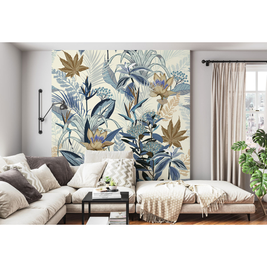 Papel pintado panorámico - Plantas Tropicales