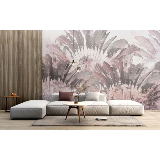 Papel pintado panorámico - Plantas tropicales