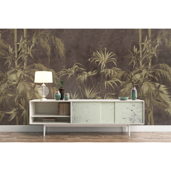 Papel pintado panorámico - Plantas tropicales