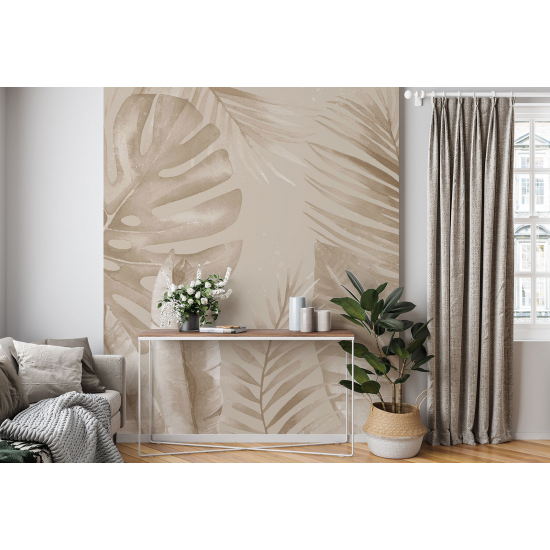 Papel pintado panorámico - Plantas tropicales
