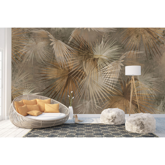 Papel pintado panorámico - Plantas tropicales