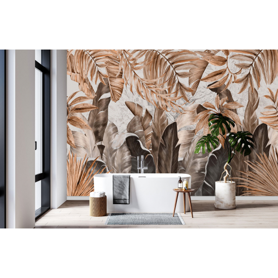 Papel pintado panorámico - Plantas tropicales