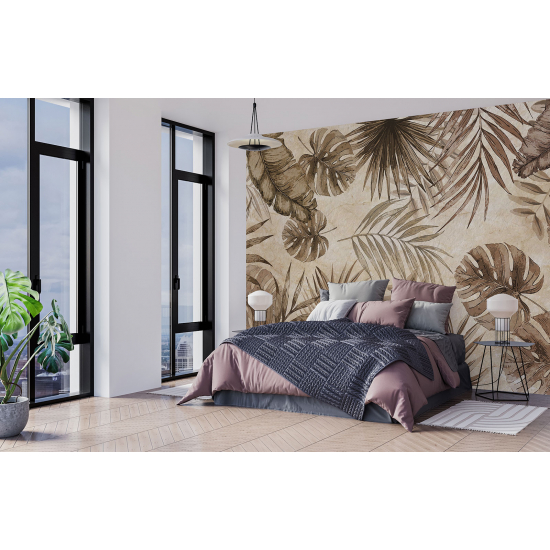 Papel pintado panorámico - Plantas tropicales