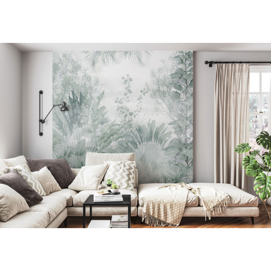 Papel pintado panorámico - Plantas tropicales