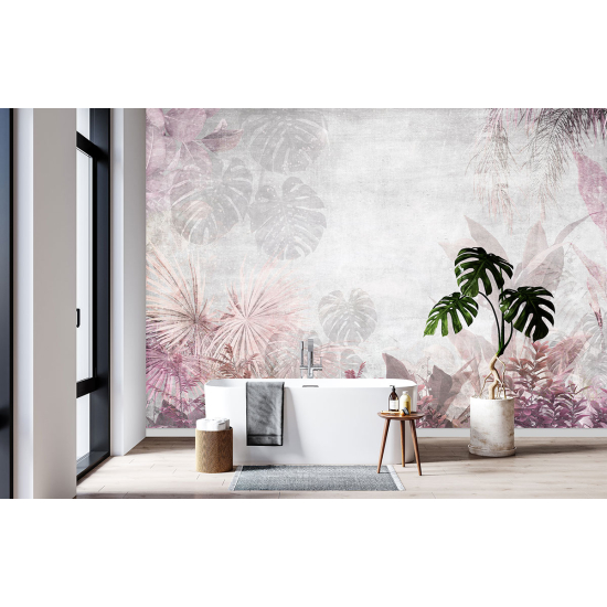 Papel pintado panorámico - Plantas tropicales