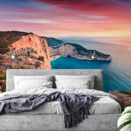 Papel pintado panorámico - Playa de Navagio