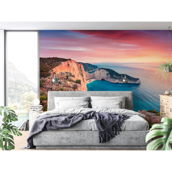 Papel pintado panorámico - Playa de Navagio