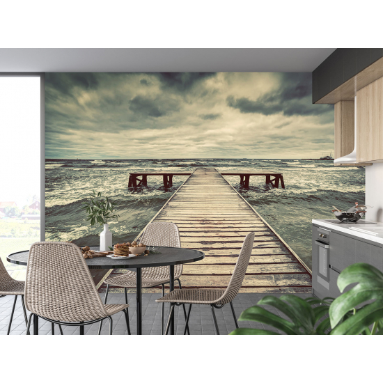 Papel pintado panorámico - Pontón Mar