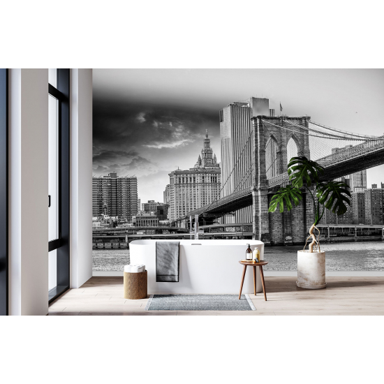 Papel pintado panorámico - Puente de Brooklyn