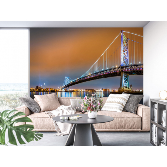 Papel pintado panorámico - Puente de Nueva York