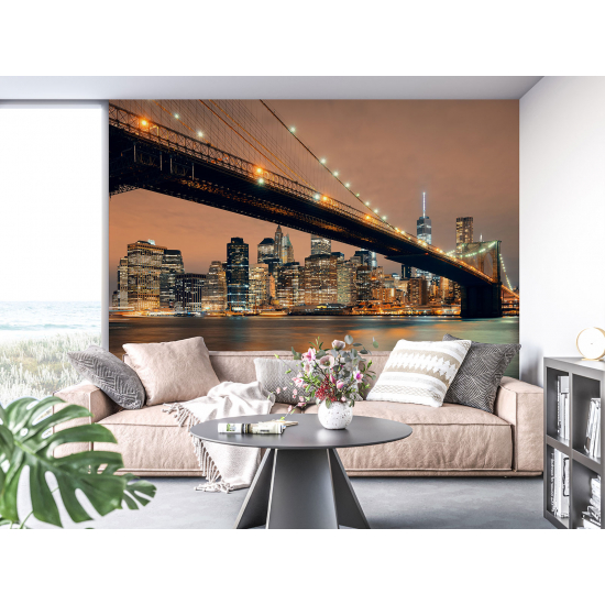 Papel pintado panorámico - Puente de Nueva York
