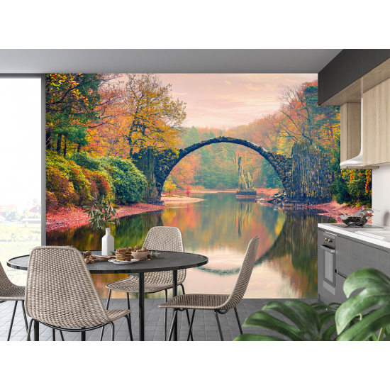 Papel pintado panorámico - Puente del Diablo