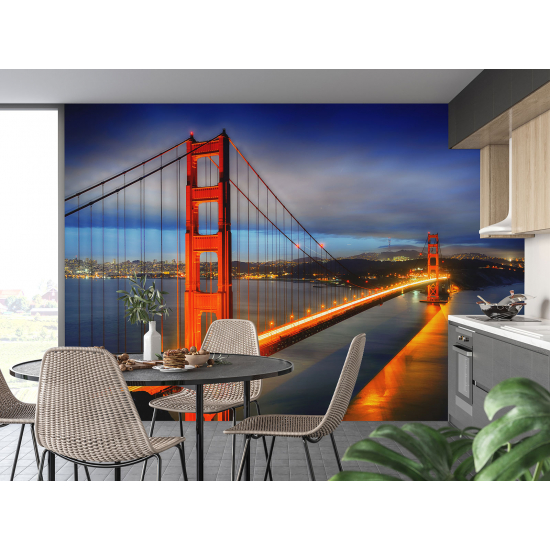 Papel pintado panorámico - Puente Golden Gate