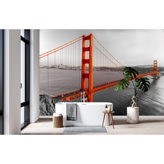 Papel pintado panorámico - Puente Golden Gate