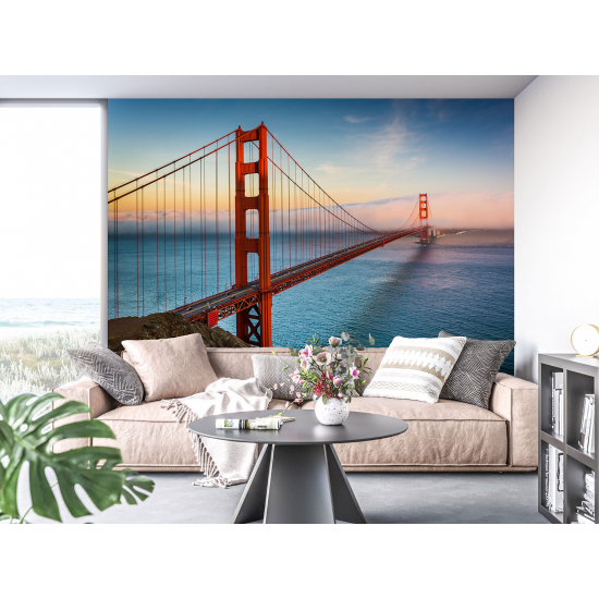 Papel pintado panorámico - Puente Golden Gate