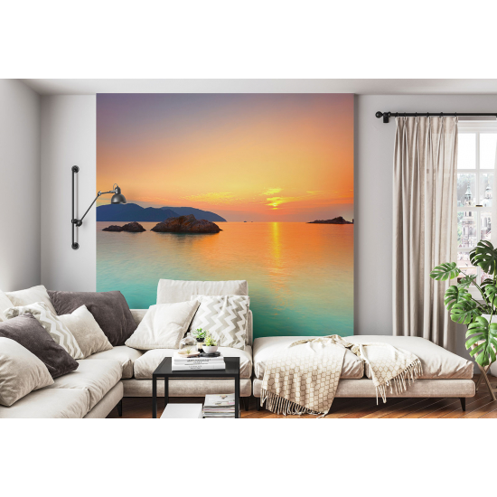 Papel pintado panorámico - Puesta de sol