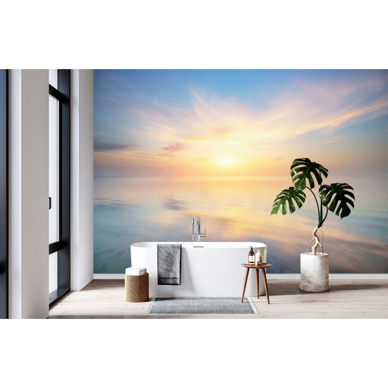 Papel pintado panorámico - Puesta de sol