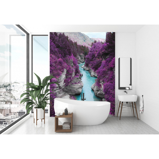 Papel pintado panorámico - Río
