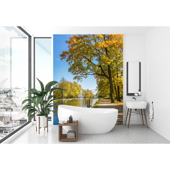 Papel pintado panorámico - Río
