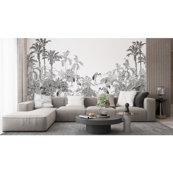 Papel pintado panorámico - Selva tropical