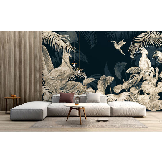 Papel pintado panorámico - Selva tropical