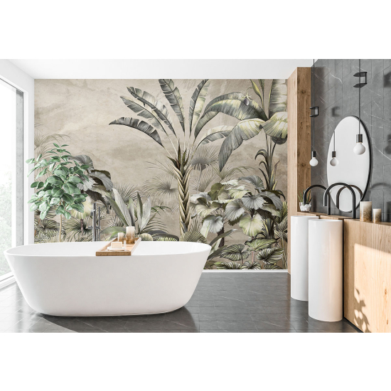 Papel pintado panorámico - Selva tropical