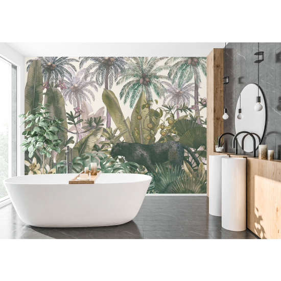Papel pintado panorámico - Selva tropical